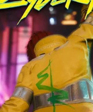 Alternative view of Cyberpunk 2077 Edgerunners Lucy Yellow Jacket