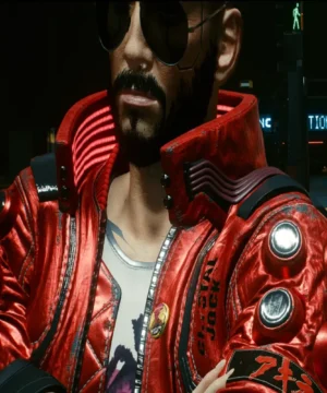 cyberpunk akira kaneda red jacket
