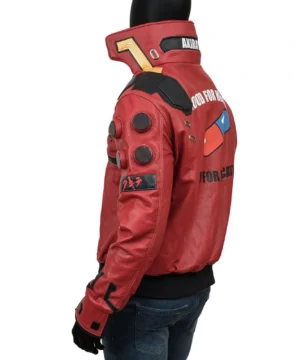 cyberpunk akira red leather jacket