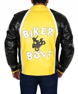 Biker Boyz motorcycle jacket inspired by Derek Luke with sleek silhouette, durable craftsmanship, and contemporary celebrity fashion appeal