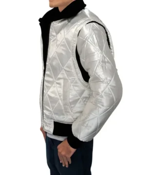 GTA 5 scorpion design white bomber jacket for men and women