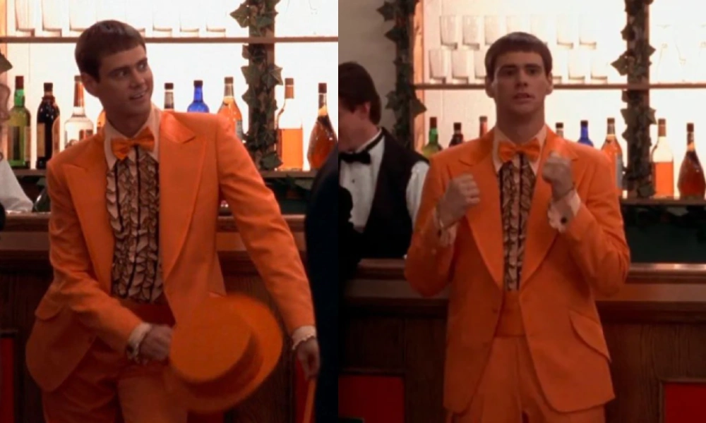 dumb and dumber orange suit