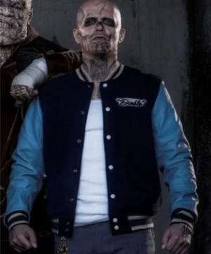 Alternative view of Suicide Squad EL Diablo Letterman Jacket​