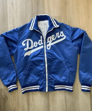 fernando valenzuela los angeles dodgers blue satin jacket