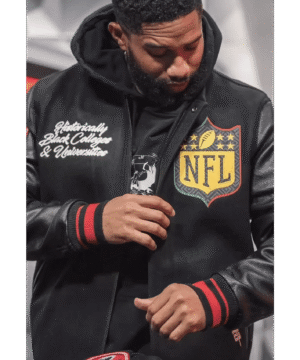 High-quality HBCU-inspired varsity jacket designed for heritage style and everyday wear