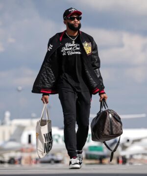 Khadarel Hodge inspired HBCU varsity jacket with bold collegiate design and premium finish