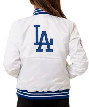 la dodgers 1980 white jacket