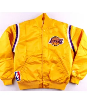 80s Lakers Los Angeles Satin Jacket