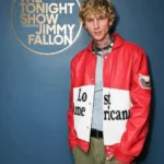 The Tonight Show MGK Lost Americana Red Jacket
