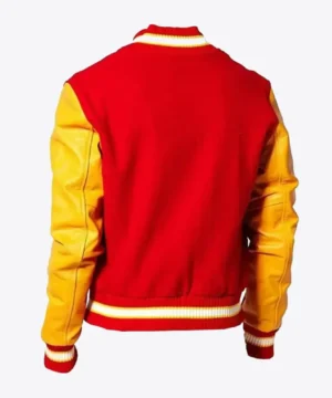 Michael Jackson signature Thriller varsity jacket showcasing high-quality material, distinctive design, and celebrity-inspired streetwear aesthetics