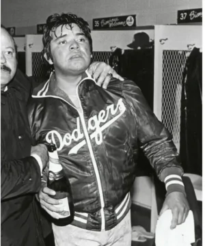 mlb los angeles dodgers fernando valenzuela jacket