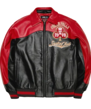 Winner Takes Pelle Pelle jacket worn by Payroll Giovanni with structured fit, luxury craftsmanship, and urban style