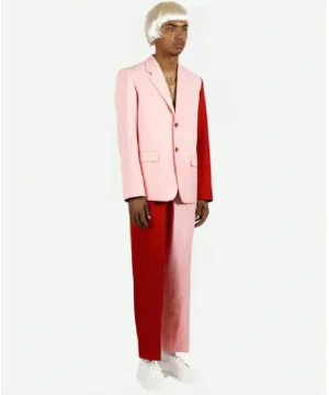 Igor themed suit costume reflecting Tyler The Creator’s signature fashion look