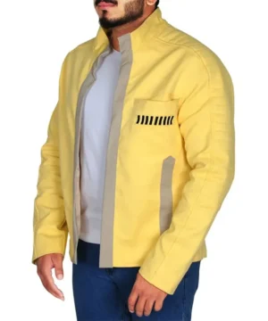 Mark Hamill Star Wars yellow jacket with iconic movie-accurate design