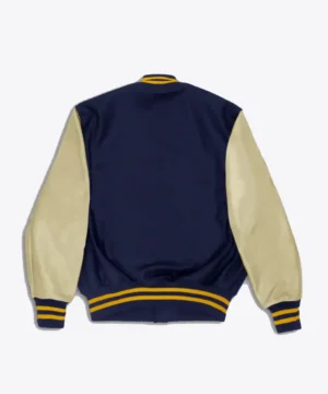 Teen Brady The Way Home signature Siddharth varsity jacket showcasing high-quality material, bold detailing, and modern urban fashion aesthetics