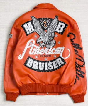 Jared Abrahamson Pelle Pelle jacket in Venom World Premiere edition showcasing high-quality leather and standout fashion aesthetics