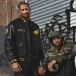 Wu-Tang Hart Black Varsity Jacket