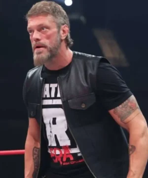 Adam Copeland AEW Collision vest with bold detailing, durable fabric, and modern athletic fit