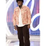 American Idol S24 Trew The Star Pink Tapestry Trucker Jacket