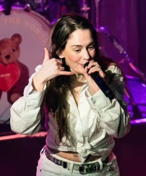 “Anna of the North tour shirt featuring Islington Assembly Hall design, stylish fan apparel for music lovers.”