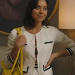 Aubrey Plaza The White Lotus S02 Jacket