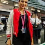 Ayatee Jeddah E-Prix Red Varsity Jacket