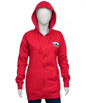 Gina Malibu Rescue The Next Wave hoodie inspired by the Netflix movie, comfortable pullover hoodie with a modern fit.