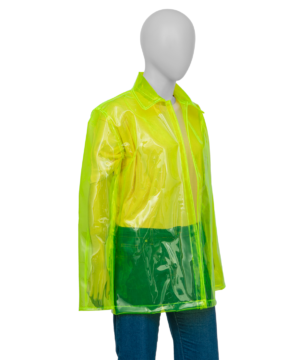 “Official Ana De Armas yellow Blade Runner 2049 jacket, stylish fan apparel for sci-fi movie enthusiasts.”