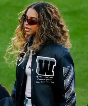 Blue Ivy Carter Super Bowl LX Varsity Jacket