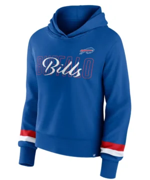 Buffalo Bills pullover hoodie featuring classic team branding and comfortable fan apparel style