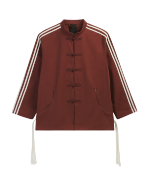 CLOT x Edison Chen Lunar New Year track jacket showcasing statement graphics and sleek athletic design