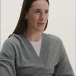 Caitlin Clark Cropped Hooded Wool Sweater