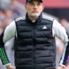 Champions League Thomas Tuchel puffer vest sporty coach sideline sleeveless jacket