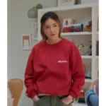 Christa Miller Shrinking S03 Red Sweatshirt