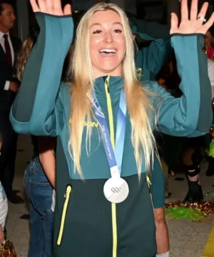 Danielle Scott Sydney Airport Track Jacket women’s sporty zip-up travel style jacket