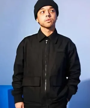 Divinity 2023 Star Black Jacket men’s stylish streetwear fashion jacket modern casual outerwear