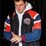 Drake Maye Patriots Varsity Jacket
