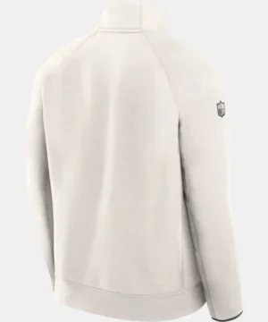 NFL Philadelphia Eagles Opening Night tech fleece half‑zip jacket with modern sporty fit and full‑length sleeves