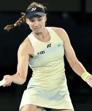 Elena Rybakina 2026 Australian Open tennis dress featuring a sleek athletic design with premium performance fabric