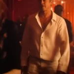 F1 The Movie 2025 Brad Pitt White Shirt
