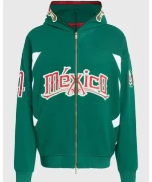 FIFA World Cup green Mexico hoodie men’s football fan pullover sweatshirt