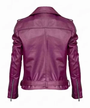 Girls5eva S03 leather jacket worn by Summer Dutkowsky premium women’s TV inspired outerwear