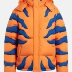 Greymon Orange Puffer Jacket