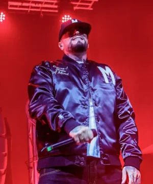 Guè inspired EMME-I State of Mind black jacket with contemporary fit and versatile fashion look