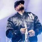 Guè EMME-I STATE OF MIND Black Jacket