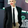 Gwen Stefani black blazer women’s celebrity inspired tailored formal fashion jacket