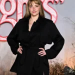 Haley Bennett Wuthering Heights UK Premiere Coat