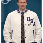 John Wroblewski Team USA 2026 Hockey Jacket