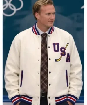 Team USA 2026 John Wroblewski jacket men’s Olympic hockey sideline outerwear