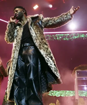 Jason Derulo inspired The Last Dance World Tour coat designed with refined details and versatile performance wear